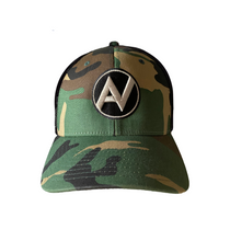 Load image into Gallery viewer, Fitted Camo Trucker