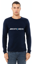 Load image into Gallery viewer, Navy AMG Long Sleeve T