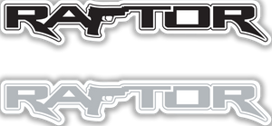 Raptor Decal 8" Wide