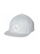 Load image into Gallery viewer, White Flat Bill Golf Cap (45 entries)