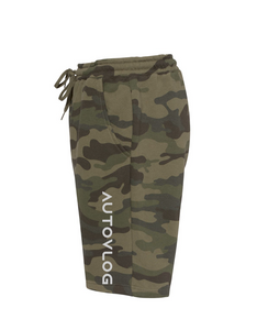 Forest Camo Fleece Shorts