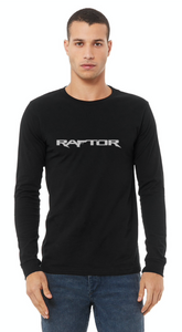 Black Long Sleeve Raptor T