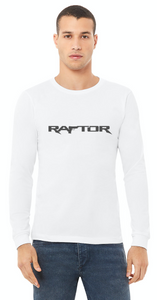 White Raptor Long Sleeve Unisex T (35 entries)