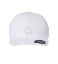 Load image into Gallery viewer, White Flexfit Delta® Seamless Cap (40 entries)