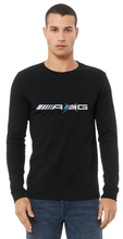 Load image into Gallery viewer, Black AMG Long Sleeve T