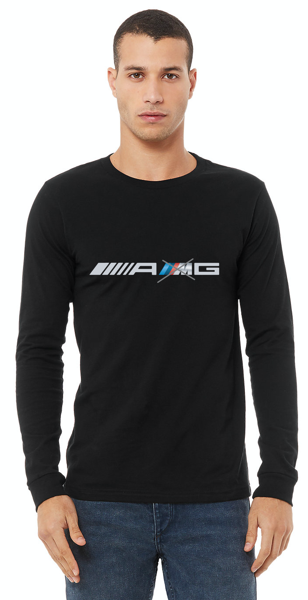 Black AMG Long Sleeve T