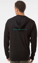 Load image into Gallery viewer, EcoBitchLOL Black T-Shirt Hoodie