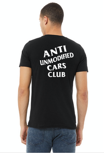 Anti Unmodifed Car Club T Black